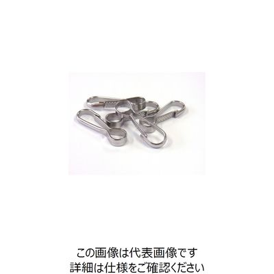 ニッサチェイン ステン甲丸スナップ#105 P-637 1セット(10個:2個×5パック) 127-0837（直送品）