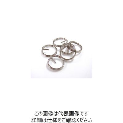 ニッサチェイン ニッケルGリング 0.8×8 (8個入) P-10112 1セット(40個:8個×5パック) 126-1448（直送品）