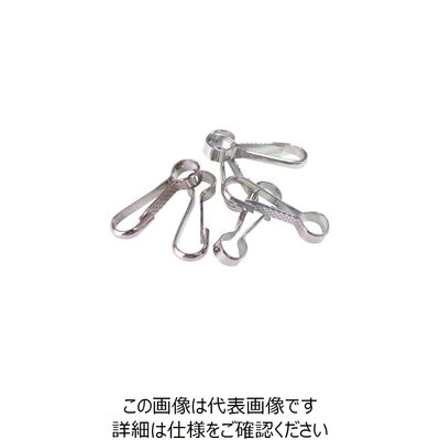 ニッサチェイン ニッケル甲丸スナップ (500個入) IKS-107 1箱(500個) 126-9222（直送品）