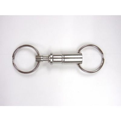 ニッサチェイン ニッケル鉄キーホルダー (100個入) IKE-11-NI 1箱(100個) 126-2896（直送品）