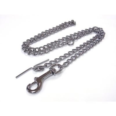 ニッサチェイン ビクター犬鎖1.8M D-IM40M-CR 1セット(5本) 227-4184（直送品）