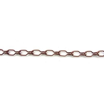 ニッサチェイン ファインカラーチェン 15m 茶 IR113E-BR 1本 128-0283（直送品）