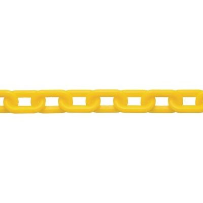 ニッサチェイン プラカラーチェン 100m 黄 PW60-100-Y 1本(100m) 127-4030（直送品）