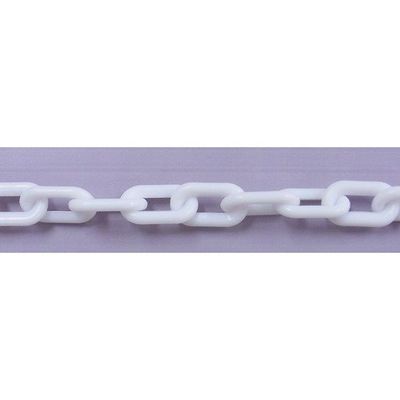 ニッサチェイン プラカラーチェン 100m 白 PW60-100-W 1本(100m) 127-3967（直送品）