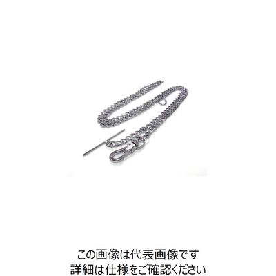 ニッサチェイン マンテル犬鎖 1.8m D-IS30G-CR 1セット(10本) 240-5151（直送品）