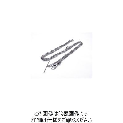 ニッサチェイン マンテル犬鎖1.8M D-IM18G-CR 1セット(10本) 227-4176（直送品）