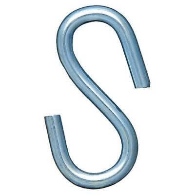 ニッサチェイン ユニクロ鉄SフックNタイプ (500個入) ISH26N 1箱(500個) 126-6163（直送品）