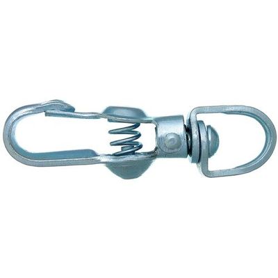 ニッサチェイン 鉄ucバネスナップ 64mm (10個入) ISS65 1箱(10個) 126-7719（直送品）