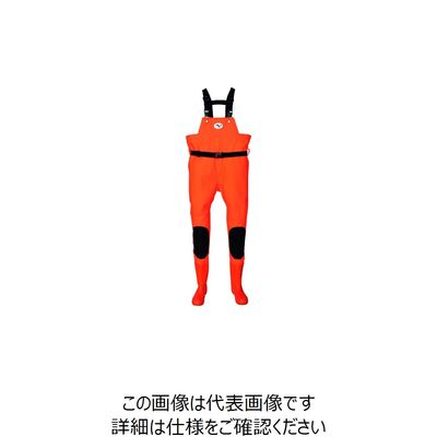 阪神素地 ハンシン 防災ウエーダー(ヒザ補強) BW-62-28.0 1足 254-2339（直送品）