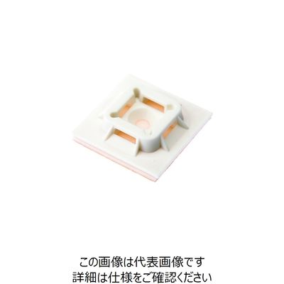 パンドウイットコーポレーション パンドウイット スーパーグリップ専用マウントベース 白 50個入り SGABM50ーAーL 1袋(50個)（直送品）