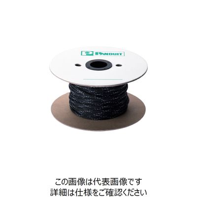 パンドウイットコーポレーション パンドウイット ネットチューブ 難燃性タイプ 黒 SE38PFRーMR0 1巻 100-7363（直送品）