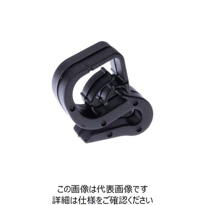 パンドウイットコーポレーション PANDUIT 固定具 エッジクリップ 黒 HCME04Y09ーM30 1袋(1000個) 868-7989（直送品）