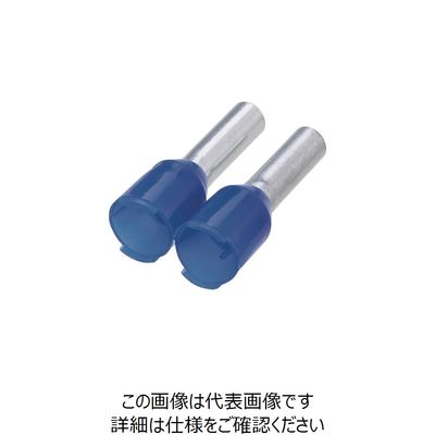 PANDUIT 絶縁付フェルール端子(SingleWire DIN規格) 1AWGー1/0 ブルー 25本入 FSD87ー25ーQ（直送品）