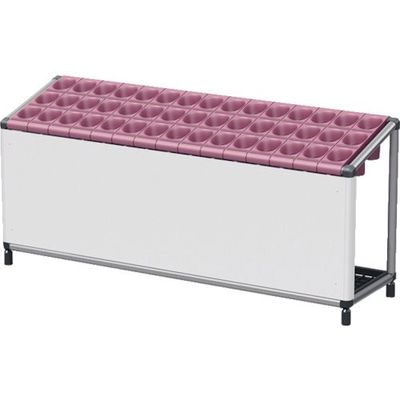 ぶんぶく スリーブ式アンブレラスタンド45本用幕板付 ワインレッド US-Z-SLV45C-WIR 1台 864-2073（直送品）