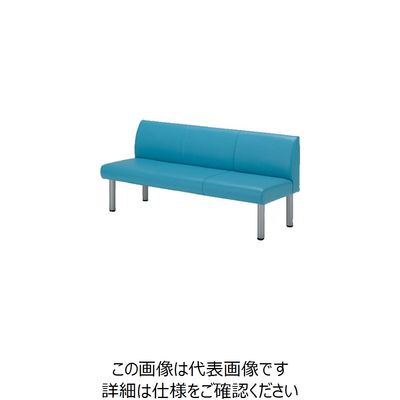 ミズノ ロビーチェア 3人用背付 ライトグリーン MWC-13AN-LGR 1台 101-0918（直送品）