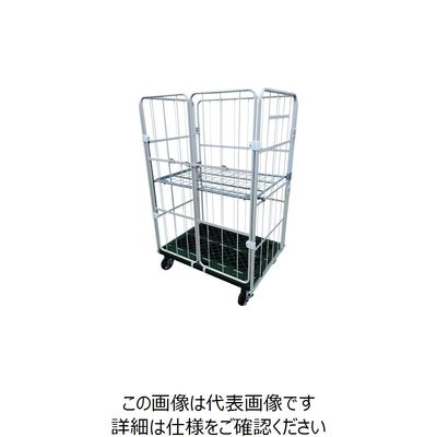 ヤマト・インダストリー ヤマト 跳ね上げ中間棚付コンビテナー KRC50-PI（HA） 1台 228-6586（直送品）