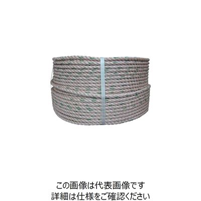 ユタカメイク ロープ PPロープ巻物 12φ×200m P12-200 1個 113-5515（直送品）