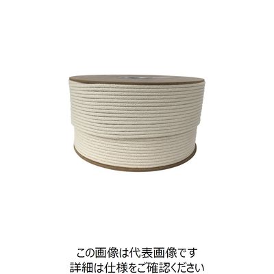 ユタカメイク ロープ 綿金剛打ロープドラム巻 6φ×1m RCX-10 1セット(300セット:1セット×300m) 113-5485（直送品）