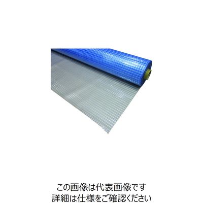 ユタカメイク 透明糸入りシート 静電・防炎・耐候・耐寒 0.4t×203cm×30m B-R831 1本 224-8335（直送品）