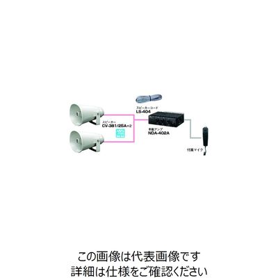 ユニペックス 車載セット40W NDA-402A BSET 1台 127-9103（直送品）