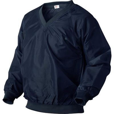 喜多 Vネック ヤッケ No3000 ネイビー 4L NO3000-NV-4L 1着 235-5647（直送品）