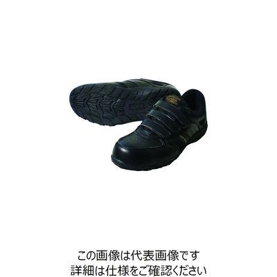 喜多 セーフティスニーカー ブラック 26.5 MK5070-BK-26.5 1足 217-1222（直送品）