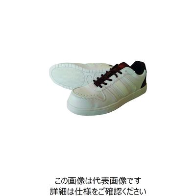 喜多 セーフティスニーカー ホワイト 25.5 MK5090-WH-25.5 1足 217-1190（直送品）