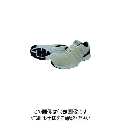 喜多 セーフティスニーカー ホワイト 28.0 MK5100-WH-28.0 1足 217-2779（直送品）