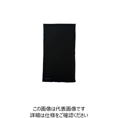 喜多 冷感タオル&マフラー SHAKE & COOL仕様 No9670 黒 フリー NO9670-BLK-FREE 1枚 232-1937（直送品）
