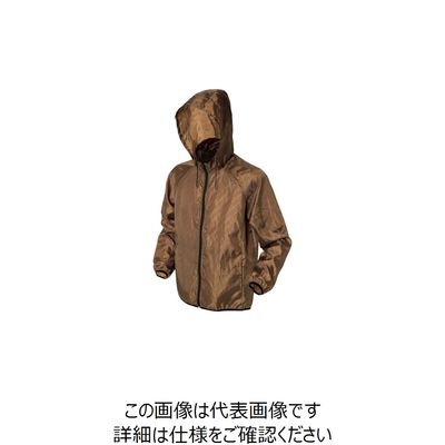喜多 フルジップヤッケ(シャドウプリント) No1570 ブロンズ(ダイアゴナル柄) 3L(XL) NO1570-BRZ-3L 1着（直送品）