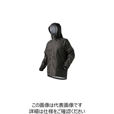 喜多 フィールドレインプラス ジャケット ブラック L NO2810-BK-L 1着 235-5685（直送品）