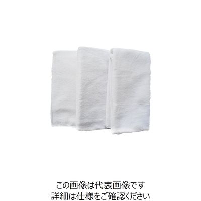 喜多 マイクロファイバー ロングタオル3枚組 No9960 ホワイト 約100×34cm NO9960-WH 1組 235-2334（直送品）