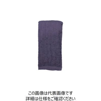 喜多 ロングタオル1P 粋 No9925 ダークパープル 約100×34cm NO9925-DPL 1枚 235-5616（直送品）