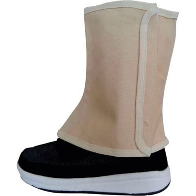 喜多 脚絆(帆布) マジックタイプ No9510 生成 M NO9510-KINARI-M 1組 235-2382（直送品）