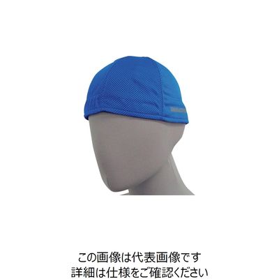 喜多 冷感ヘルメットインナー SHAKE & COOL仕様 No9640 ブルー フリー NO9640-BLU-FREE 1個（直送品）
