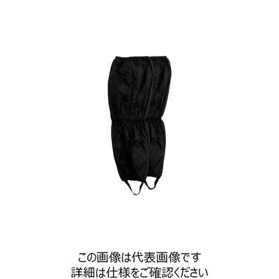 喜多 防水足カバーロング 大人用 No9741 黒 フリー NO9741-BLK 1組 235-4086（直送品）