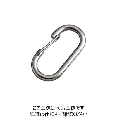 水本機械製作所 水本 ステンレス O型フック(ロープ用)線径5mm長さ41mm MO-5R 1個 849-1968（直送品）