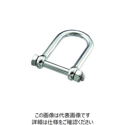 水本機械製作所 水本 ステンレス SLUシャックル 長さ40mm内幅20mm SLU-5 1個 201-1987（直送品）