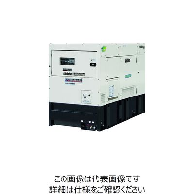 やまびこ 新ダイワ ディーゼルエンジン発電機(三相・単相3線同時出力) DGM1000MI-D 1台 495-5331（直送品）