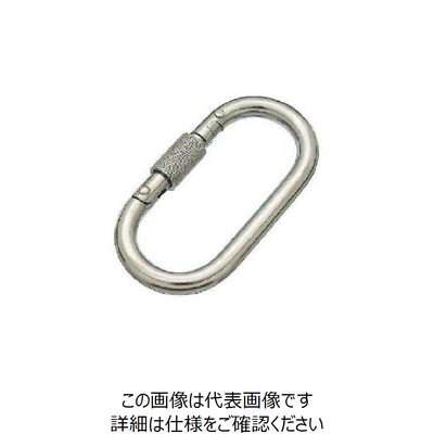 水本機械製作所 水本 ステンレス カラビナ(環付) 線径10mm長さ90mm K-2 1個 849-1705（直送品）