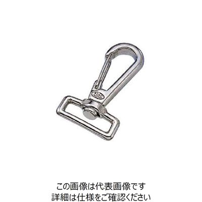 水本機械製作所 水本 ステンレス スイベルベルトフック 長さ63mm V-3 1個 849-3114（直送品）