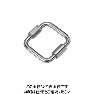 水本機械製作所 水本 ステンレス スクエアーキャッチ 線径10mm長さ65mm OQC-10 1個 111-2375（直送品）