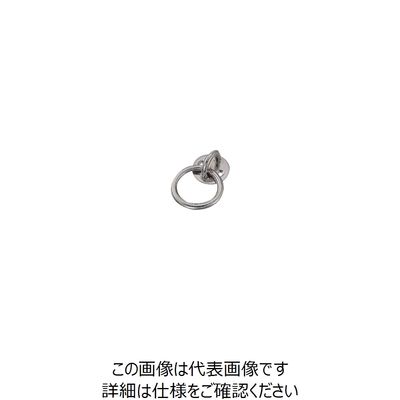 水本機械製作所 水本 ステンレス ラウンドアイ丸カン 径40mm内径40mm RIR-6 1個 849-2363（直送品）