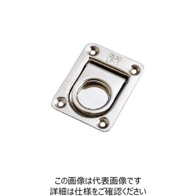 水本機械製作所 水本 ステンレス リングプル 44mm×57mm LP-1 1個 849-1846（直送品）