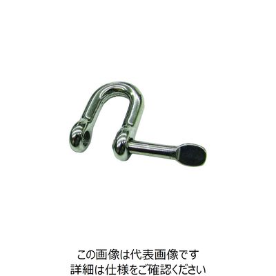水本機械製作所 水本 ステンレス ロッキングピンシャックル 長さ16mm内幅8mm SPK-4 1個 849-2792（直送品）