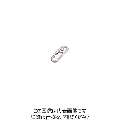 水本機械製作所 水本 ステンレス ロックスナップ（クローズタイプ） 長さ80mm DAS-6 1個 849-1268（直送品）