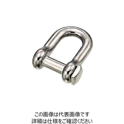 水本機械製作所 水本 ステンレス 角頭シャックル 呼び13mm QS-13 1個 849-2250（直送品）