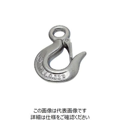 水本機械製作所 水本 ステンレス 重量フック鍛造製（外れ止付き） 2トン用 JF-2TA 1個 851-6339（直送品）