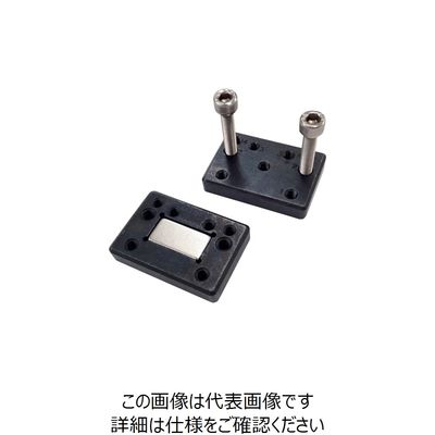 日機 防水型LED面発光ライト用マグネットブラケット ND-P06 1セット(2個) 253-1576（直送品）