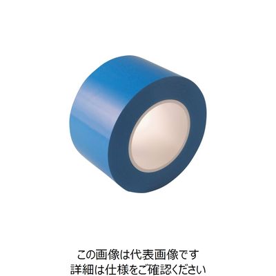 日東電工 日東エルマテ ラインテープEーCR(BC) 0.16mm×75mm×50m 青 E-CR75B 1セット(12巻)（直送品）